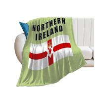 Northern Ireland U.K. Soft Fleece Throw Blanket for Bed Sofa Cozy Decorative Blankets Winter 30"*40"(76 * 100cm)