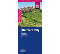 Northern Italy Map 1:400,000 scale (Waterproof and Tear Resistant)