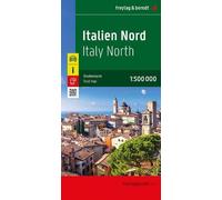 Northern Italy Road Map 1:500.000