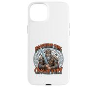 Northern King Crown Fury Norse Warrior Art Case for iPhone 15 Plus