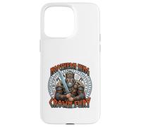 Northern King Crown Fury Norse Warrior Art Case for iPhone 15 Pro Max
