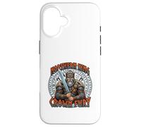 Northern King Crown Fury Norse Warrior Art Case for iPhone 16
