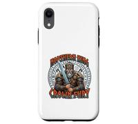 Northern King Crown Fury Norse Warrior Art Case for iPhone XR