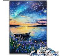 Northern Lights 1000 Pieces Jigsaw Puzzle for Adults& Teens, Perfect for Game Nights, Colorful Toy for Home Gift (26x38cm)