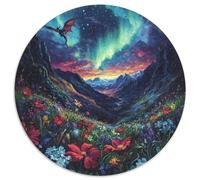Northern Lights 1000 Pieces Jigsaw Puzzles For Adults Educational Games Stress Relieving Entertainment Cultivate The Spirit of Teamwork for Adults And Kids, Age 12 Years Up 1000pcs (67.5x67.5cm)