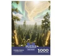 Northern Lights 1000 Pieces Premium Jigsaw Building Age 14+ for Adults Quirky, Abstract Design, Home Decoration, Educational, Challenging Puzzle Games 70x50cm/1000pcs