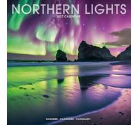 Northern Lights 2027 Calendar | Square Wall Calendar | Travel Gift | Plastic Free Packaging | by Avonside Publishing