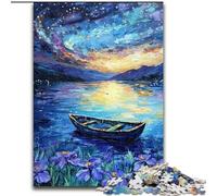 Northern Lights Adult Jigsaws 1000 Piece, Help The Brain Exercise Addictive Toys to Cultivate Patience Unique Challenge Game (26x38cm)