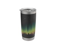 Northern Lights, Aurora Borealis, Polar Lights Stainless Steel Insulated Tumbler