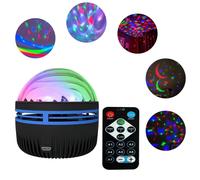 Northern Lights Aurora Galaxy Projector Lamp Music Projection Night Light Gift