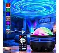 Northern Lights Aurora Star Projector, Remote Control Star Projector | RGB Colorful Night LED Projection Lamp, 7 Colours Light Galaxy Projector for Kids Adults Bedroom Home Decorations