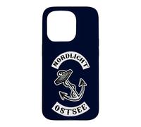 Northern Lights Baltic Sea Holiday Beach Boat Outfit for Sailors Case for iPhone 15 Pro
