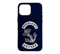 Northern Lights Baltic Sea Holiday Beach Boat Outfit for Sailors Case for iPhone 16 Pro Max