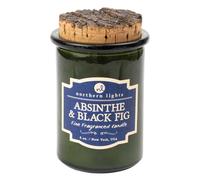 Northern Lights Spirit Absinthe and Black Fig Jar Candle Green