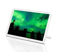 Northern Lights Classic Fridge Magnet - Aurora Borealis Trees Forest #8579