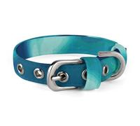 Northern Lights Dog Collar Adjustable Soft and Comfortable Puppy Collars with Metal Buckle Pet Collar for Small Medium Pet