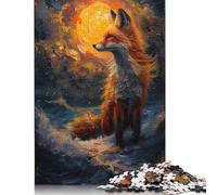 Northern Lights Iceland Puzzle for Adults And Teenagers 500 Pieces Wooden Puzzles for Adults Educational Puzzle 500pcs (52x38cm)