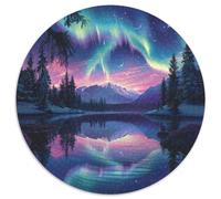 Northern Lights Jigsaw Puzzles Puzzle for Adults Kids. 1000 Piece Whimsical Challenge Toy Educational Games Home Decoration for Adults& Kids Age 14 Years Up 1000pcs (67.5x67.5cm)