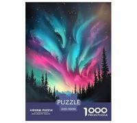 Northern Lights Jigsaw Puzzles Puzzle for Adults Kids. 1000 Pieces Whimsical Challenge Toy Educational Games Home Decoration for Adults& Kids Age 14 Years Up 70x50cm/1000pcs