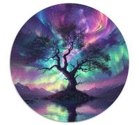 Northern Lights Jigsaw Puzzles Puzzles for Adults Kids. 1000 Pieces Whimsical Challenge Toy Educational Games Home Decoration for Adults& Kids Age 14 Years Up 1000pcs (67.5x67.5cm)
