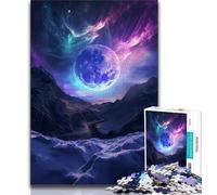 Northern Lights JigsawPuzzle 1000 Pieces for Teenagers,Challenging Family Activity Games DIY Toy for Home Wall Decor Gifts 38x26cm