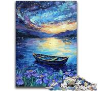 Northern Lights JigsawPuzzle 1000 Pieces for Teenagers,Stress Reliever Difficult Challenge Suitable for Desktop Decoration (38X26cm)