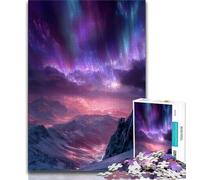 Northern Lights Jigsaws Puzzles 1000 Pieces for Adults Gifts,Staycation Kill Time Every Piece Is Unique - Challenging Family Fun Game (50x75cm)
