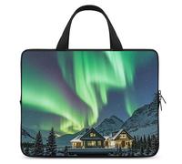 Northern Lights Laptop Bag Durable Laptop Sleeve Water-Resistant Notebook Bag for Computer Or Tablet