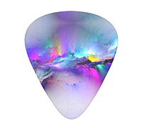 Northern Lights Painting Electric Guitar Pieces Thin, Medium, Heavy And Overweight Picks For Acoustic Guitars Electric Guitar Ukulele