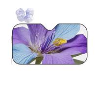 Northern Lights Painting -Print Car Windshield Sun Shade With Reflective Shield - Universal Fit For Most Vehicles, Blocks Heat & UV Rays, Includes Installation Suction Cups.