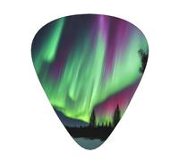 Northern Lights Painting Print12 Professional Guitar Tuner For Guitar, Bass, & Chromatic Tuning Modes
