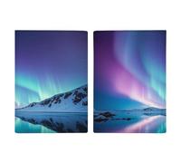 Northern Lights Passport Holder Personalized Passport Wallet for Women Men Travel Document Organizer Holder