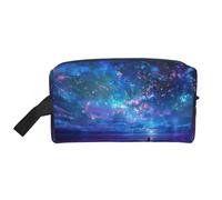Northern Lights Print Travel Toiletry Bag, Spacious Capacity Cosmetic Bag for Women Toiletry Bag for Men
