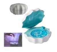 Northern Lights Projector, Bluetooth Speaker, White Noise Projector with 7 Natural Sounds and 360° Surround Sound