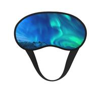 Northern Lights Sleeping Mask for Adults Blackout, Comfortable Eye Mask Blocking Light for Travel, Yoga