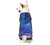 Northern Lights Small Pets Wear Hoodies,Dog Jumper Sweatshirt,Warm And Lightweight, Soft Texture, Easy To Wear