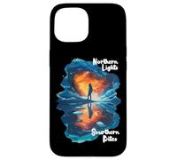 Northern lights, southern bites Case for iPhone 15