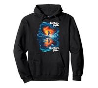 Northern lights, southern bites Pullover Hoodie