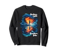 Northern lights, southern bites Sweatshirt