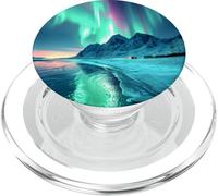 Northern Lights Spectacle PopSockets PopGrip for MagSafe