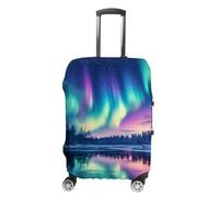 Northern Lights Suitcase Cover Washable Luggage Protective Covers Travel M