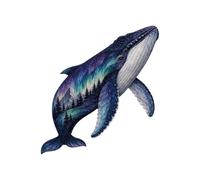 Northern Lights Wild Animals DIY Natural Style Creative Handmade