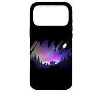 Northern Lights with Polar Bears Case for iPhone 17 Pro Max