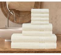 Northern Luxe 1 Piece Bath Sheet - 600 GSM Egyptian Cotton, Ultra Soft, Absorbent & Durable Towel (Cream, 90 x 140 cm)