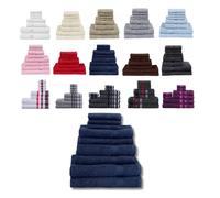 Northern Luxe 8-Piece Towel Bale Set - Includes 4 Face Towels, 2 Hand Towels & 2 Bath Towels - 600 GSM Egyptian Cotton, Ultra Soft, Absorbent & Durable - Navy Blue