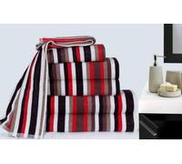 Northern Luxe Royal Victorian Pure100% Cotton Stripe Quality 550 GSM Bath Towel, Bath Sheet and Bale Sets (Purple, Jumbo Bath Sheet)