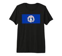 Northern Mariana Islands Flag, Current Flag Premium T-Shirt