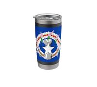 Northern Mariana Islands Flag, Current Flag Stainless Steel Insulated Tumbler
