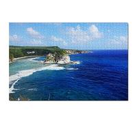 Northern Mariana USA Saipan Bird Island Beach Jigsaw Puzzle 500 Piece Game Artwork Travel Souvenir 52x38CM