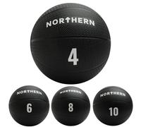 =NORTHERN= Medicine Ball 4kg-10kg - Weighted Ball for Core Strength, Ab Workouts, Strength Training & Home Gym Exercises
